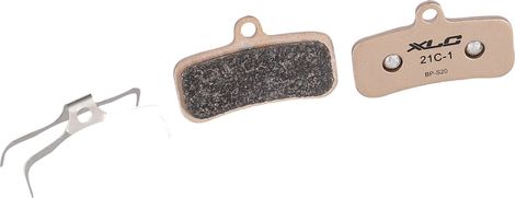 Coppia di pastiglie metalliche XLC BP-S20 per Shimano Saint e TRP (25 coppie)