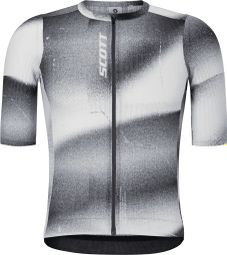 Scott Pro SL Kurzarm-Trikot Schwarz/Weiß für Herren