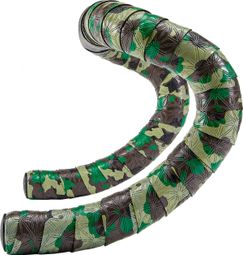 Supacaz Super Sticky Kush Gravel Bar Tape Camo mit Bar Plugs