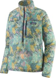Windjacke Patagonia Houdini Stash 1/2 Zip Grün Damen