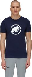 T-Shirt Manches Courtes Mammut Core Bleu Marine