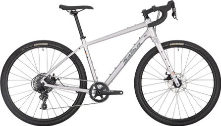 Bicicleta de gravilla Salsa Journeyer Apex 1 650 Sram Apex 1 11V 650b Plata
