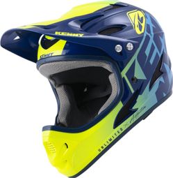 Kenny Down Hill Graphic full-face helmet Navy blue/yellow