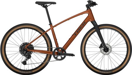 Vélo Fitness Trek Dual Sport 3 Shimano CUES U6000 10V 27.5'' Orange Gén 5