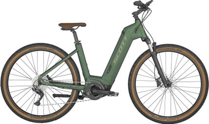 Scott Sub Cross eRide 10 Unisex Hybride Fiets Shimano Deore 10S 625 Wh 29'' Groen