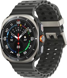 Samsung Galaxy Horloge Ultra Connected Horloge Titanium Zilver Charcoal Grijs