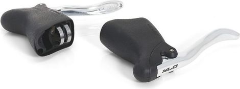 Paar XLC BL-R01 Remhendels Zwart Zilver