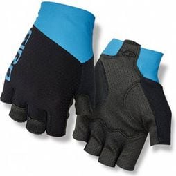 Korte Handschoenen Giro Zero CS Zwart Blauw