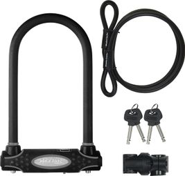 Antivol U avec Câble  A Clé  Support de Vélo Universel  Antivol Certifié 8274EURDPRO