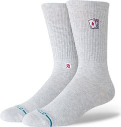 Chaussettes Stance Hit Me Crew Gris