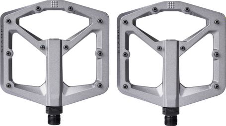 Coppia di pedali Crankbrothers Stamp 3 in magnesio grigio