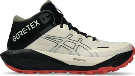 Zapatillas Trail Asics Gel-Trabuco MT GTX Beige/Negro/Rojo Mujer