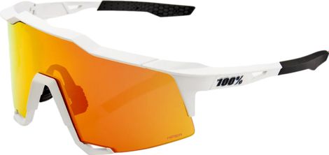 100% Speedcraft Soft Tact Off White / HiPER Red Multilayer Mirror