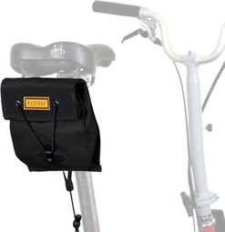 Restrap City Saddle Bag Small para Bicicleta Plegable Negro