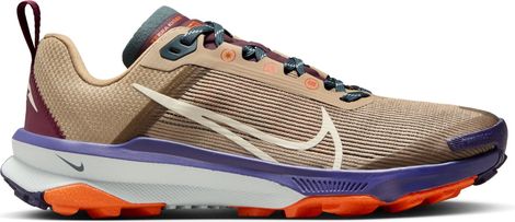 Damen Trailrunningschuhe Nike React Terra Kiger 9 Beige Blau Orange