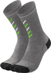 Incylence Merino Rise Socks Grey/Green