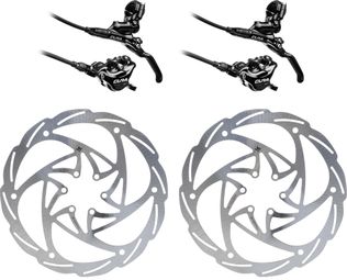 Formula Brakeset Cura Black 2019 with 2 disc 203 mm