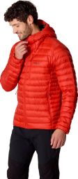 RAB Microlight Alpine Hoody Men's Red Down Jacket