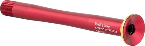 Bontrager Switch Lever Pro Vooras 12x100mm | M12x1.0 | Rood