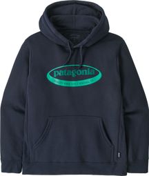 Patagonia '95 Oval Logo Uprisal Hoody Blauwe Heren Hoody