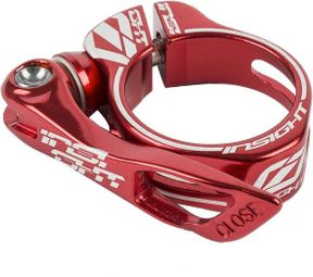 Insight Quick Release Zadelklem 31,8mm Rood