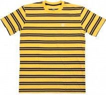 T-Shirt Manches Courtes Odyssey Stitched Monogram Rayé Jaune/Noir