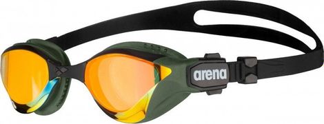 ARENA  Cobra TRI SWIPE  Mirror - Yellow Copper Army   - Lunettes Triathlon