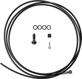 Durite de Frein Magura avec Banjo - 90° 2500 mm Noir