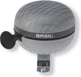 Basil Noir bicycle bell 60 mm silver