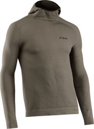 Nothwave Route Knit Hoodie Green