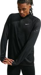 Haut 1/2 Zip Nike Stride Aero-Fit Noir Homme
