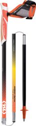 Trail poles TSL Outdoor Trail Carbon 4 Cork Short Yellow/Red