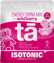 Boisson énergétique Tā Energy Drink Mix Isotonic Fruits Rouges - 520g