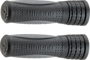 POIGNEE DOUBLE DENSITE SHIMANO Grey/Black 120mm Herrmans