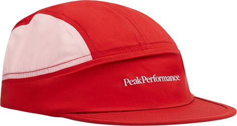 Casquette Peak Performance Trail Rouge