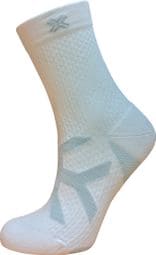 Ayaq Saimaa Unisex Socken Weiß/Blau