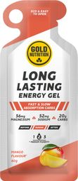 Gel énergétique GoldNutrition Long Lasting Gel Mangue - 40g