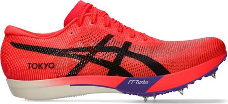 Chaussures d'Athlétisme Asics Metaspeed LD 2 Rouge/Violet Unisexe