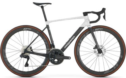 Megamo Raise 05 CW Shimano Ultegra Di2 12V 700 mm zwart/grijs/wit racefiets 2026