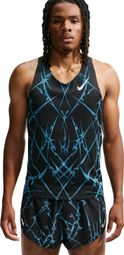 Canotta Nike AeroSwift nera da uomo