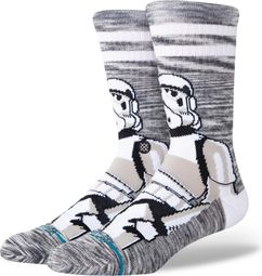 Chaussettes Stance The Storm Trooper Crew Blanc/Gris