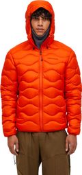 Peak Performance Helium Donzen Oranje Heren capuchonjas