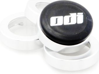 Bagues Odi Lock-On Aluminium Blanc