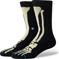 Chaussettes Stance Bones 3 Crew Noir