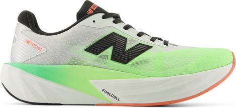 Zapatillas Running New Balance FuelCell Rebel v5 Ekiden Blanco/Verde/Rojo, Hombre