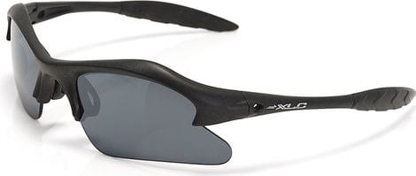 Pair of XLC Seychelles SG-C01 Sunglasses Black / Smoked