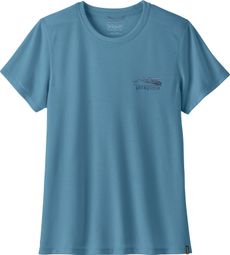 Patagonia Cap Cool Trail technisch T-shirt voor dames, blauw