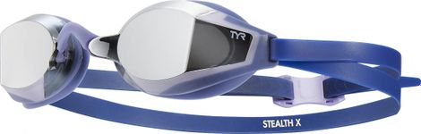 Lunettes de Natation Tyr Stealth-X Mirrored Performance Bleu