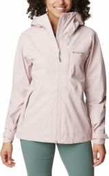 Women's Columbia Ampli-Dry Waterproof Jacket Pink