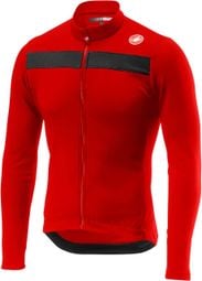 Maillot Manches Longues Castelli Puro 3 Rouge